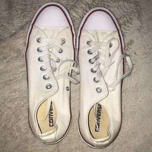 White Converse All Stars